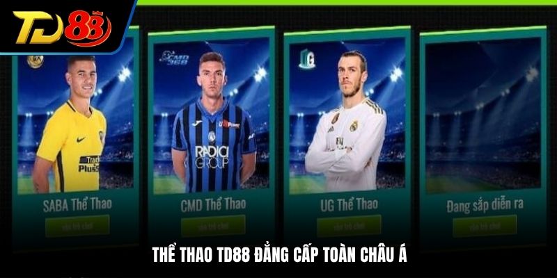 Thể thao TD88 đẳng cấp toàn châu Á